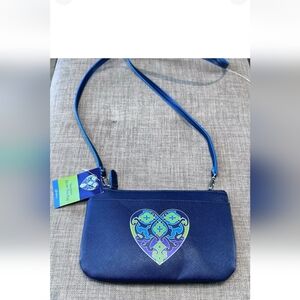 Brighton Summer Heart Mini BagCross Body Purse